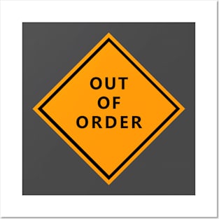 Out of Order Posters and Art